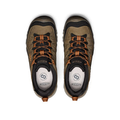 Men's Targhee IV Waterproof Hiking Shoe Sea Turtle/Roasted Pecan / Keen Online