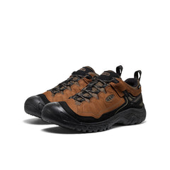 Men's Targhee IV Wide Waterproof Hiking Shoe Bison/Black | Kenn On Sale