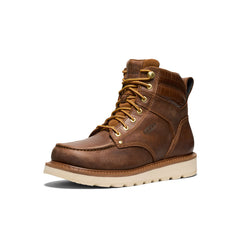 Men's Cincinnati 6" Boot (Soft Toe) x Noon Goons Leather Brown/Off White | Kenn On Sale