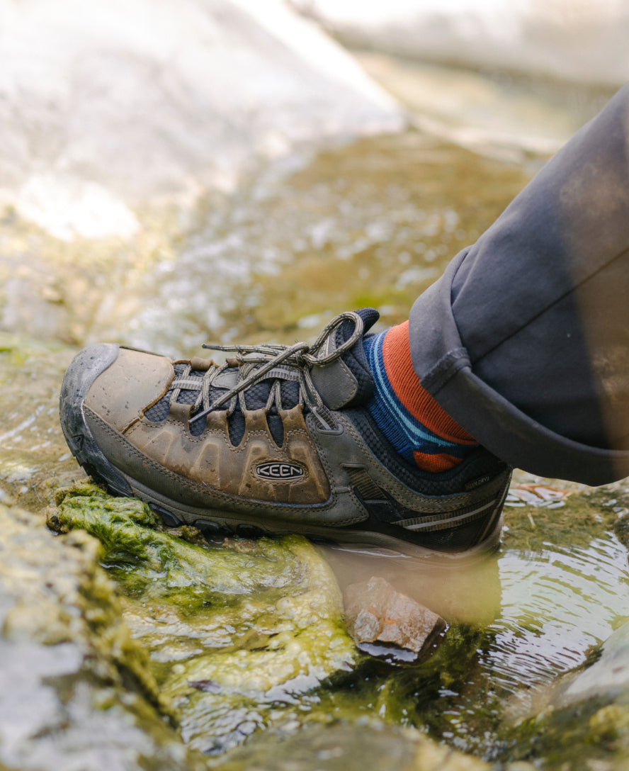 Men's Targhee III Waterproof Bungee Cord/Black / Keen Online