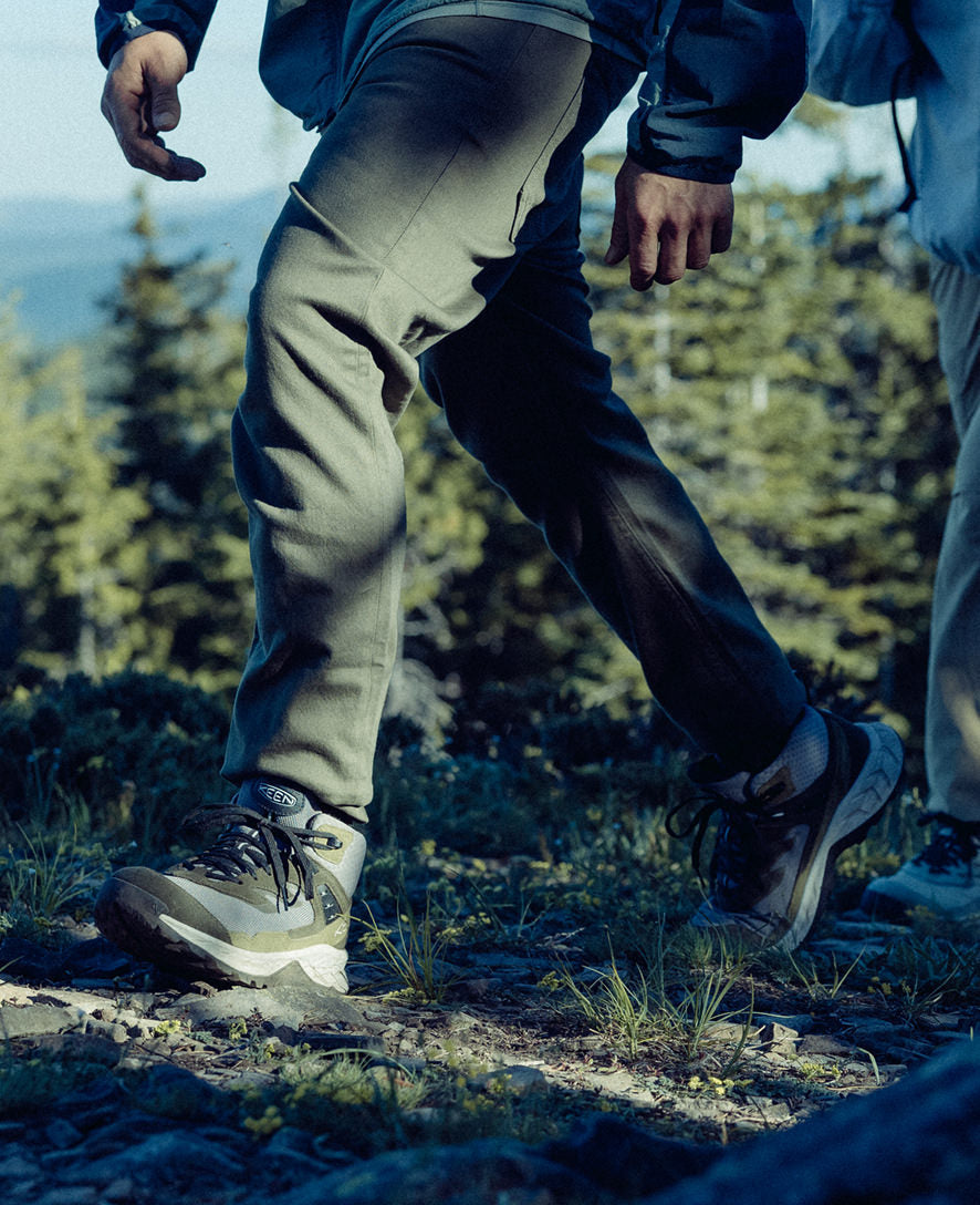 Men's Hightrail Waterproof Hiking Boot Safari/Black / Keen For sale