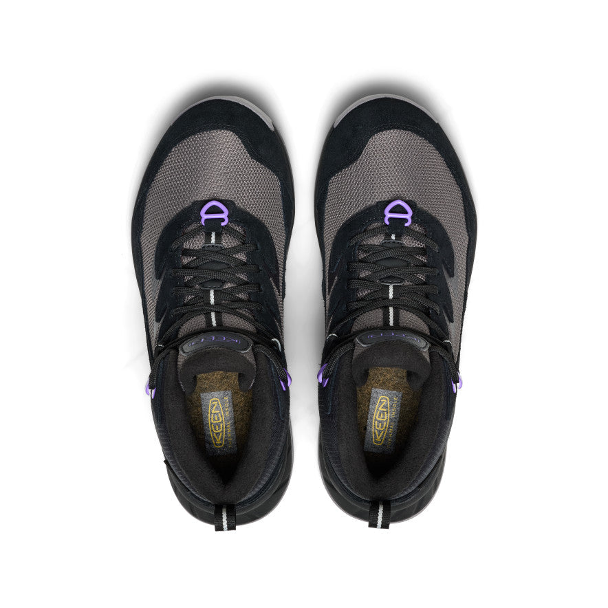 Women's Hightrail Polar Waterproof Hiking Boot Black/Aster Purple | Keen Discount