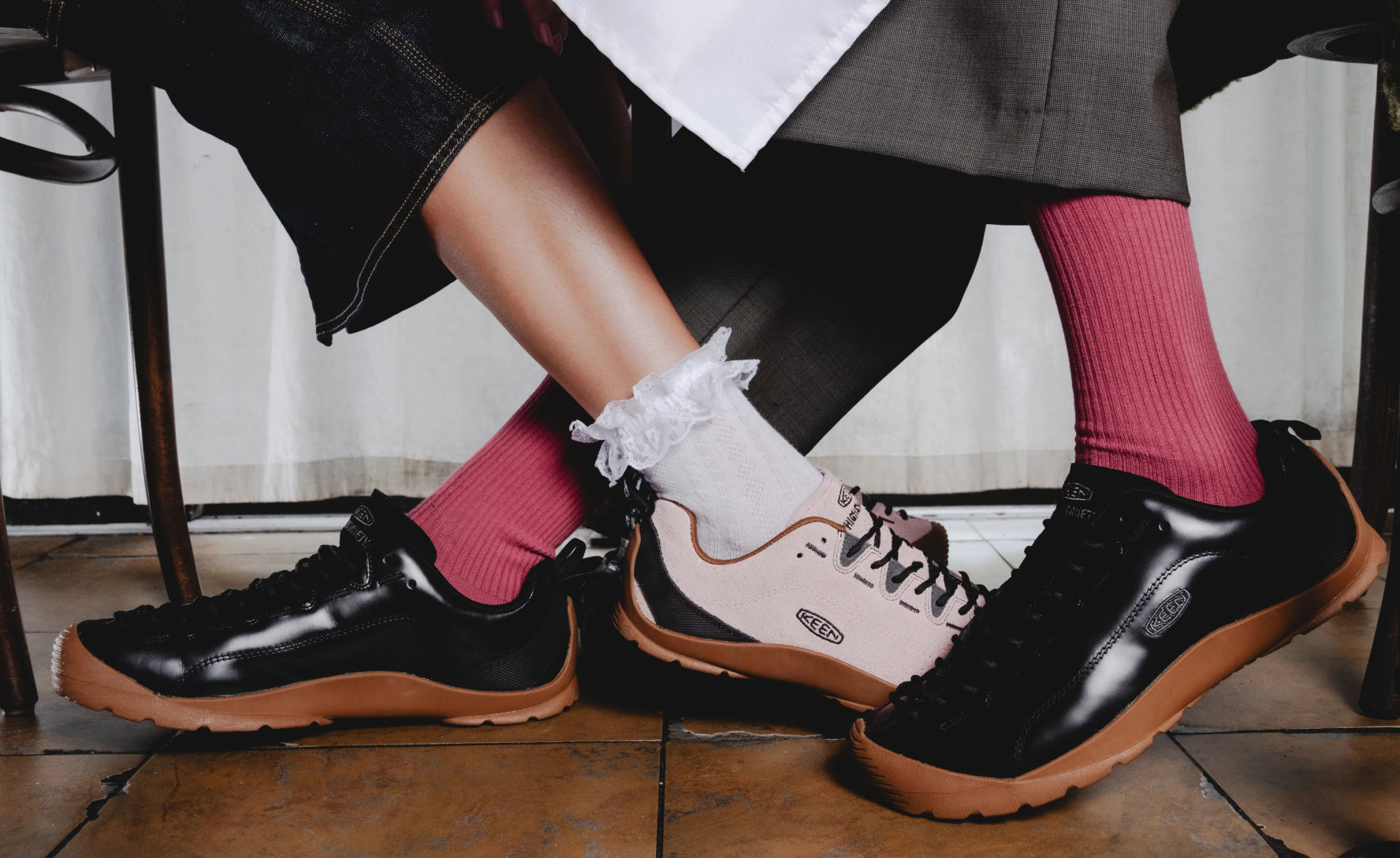 Women's Jasper Sneaker x Highsnobiety Black/Gum / Keen Online