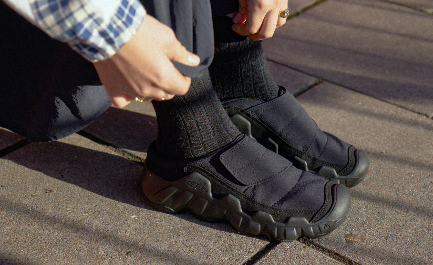 Women's Hypowser Wrap Shoe Black/Black / Keen Online