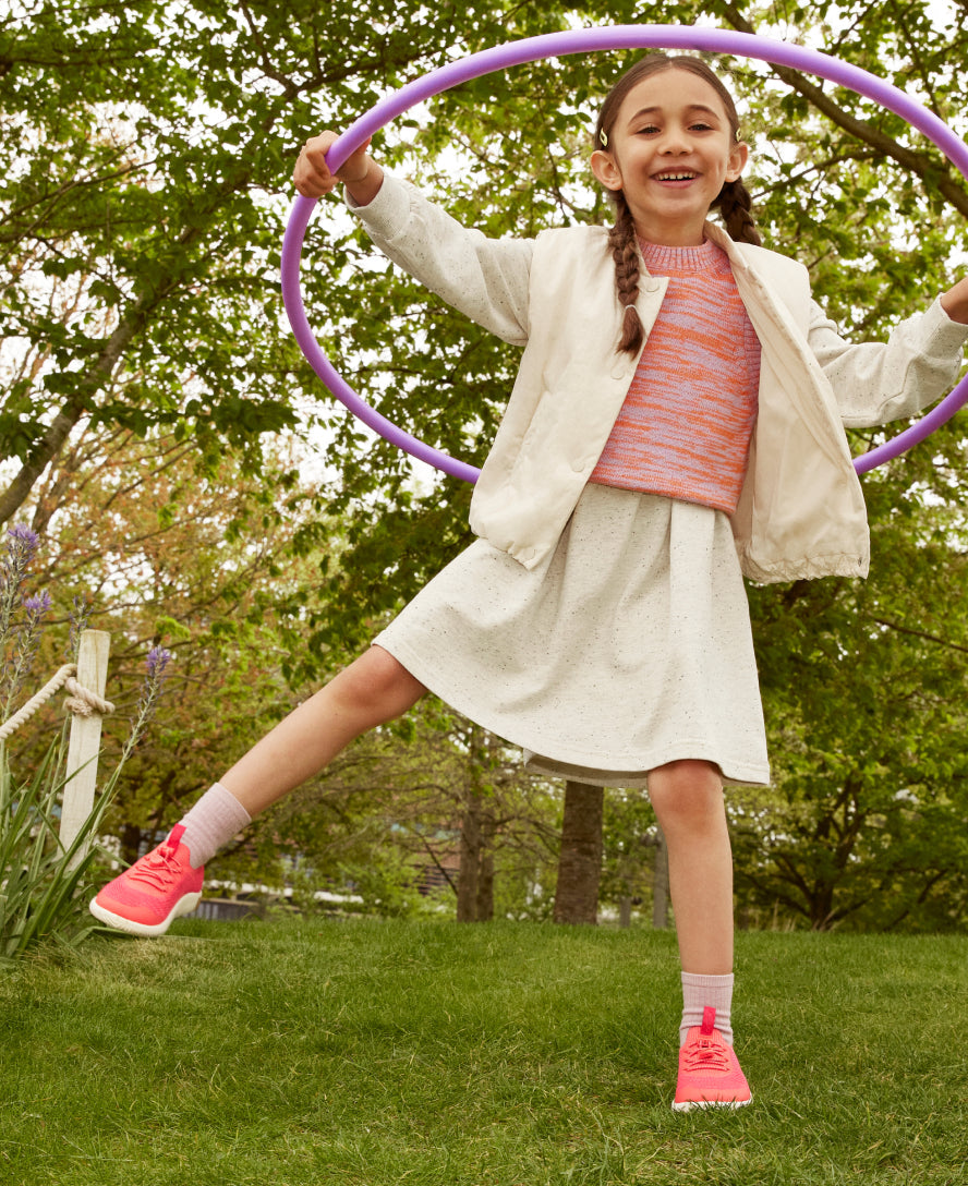 Big Kids' KNX Knit Sneaker Dubarry/Star White / Keen For sale