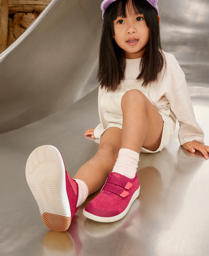 Big Kids' KNX Knit Double Strap Beaujolais/Raspberry / Keen Online